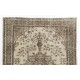 Vintage Handmade Turkish Oushak Rug. Great for Office & Home