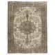 Vintage Handmade Turkish Oushak Rug. Great for Office & Home