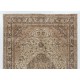 Fine Vintage Traditional Turkish Wool Rug Fine Vintage Traditional Turkish Wool Rug