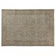 Beige Color Antique Washed Vintage Turkish Rug Beige Color Antique Washed Vintage Turkish Rug