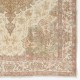 Vintage Handknotted Turkish Wool Area Rug in Muted Sage Green, Cream & Terracotta Vintage Handknotted Turkish Wool Area Rug in Muted Sage Green, Cream & Terracotta