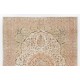 One-of-a-Kind Fine Vintage Handmade Ladik Wool Rug in Soft Colors