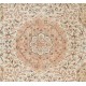 One-of-a-Kind Fine Vintage Handmade Ladik Wool Rug in Soft Colors