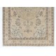 Fine Vintage Anatolian Rug in Neutral Colors, Beige Handmade Carpet