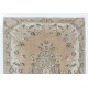 MidCentury French Baroque Style Floral Rug. Elegant Design MidCentury French Baroque Style Floral Rug. Elegant Design