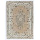 MidCentury French Baroque Style Floral Rug. Elegant Design MidCentury French Baroque Style Floral Rug. Elegant Design