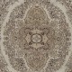 Hand Knotted Vintage Medallion Design Anatolian Rug in Neutral Colors Hand Knotted Vintage Medallion Design Anatolian Rug in Neutral Colors
