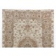 Unique Shabby Chic Vintage Handmade Turkish Rug