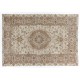 Unique Shabby Chic Vintage Handmade Turkish Rug