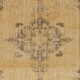 Vintage Handknotted Neutral Color Turkish Wool Area Rug with Medallion Design Vintage Handknotted Neutral Color Turkish Wool Area Rug with Medallion Design