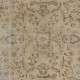 Vintage Hand Knotted Oushak Rug in Soft, Muted Colors