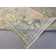 Vintage Handmade Turkish Oushak Rug, One of a kind Large Carpet