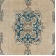 Vintage Handmade Anatolian Turkish Rug in Beige and Blue Colors Vintage Handmade Anatolian Turkish Rug in Beige and Blue Colors
