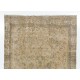 Vintage Handmade Turkish Oushak Rug. Floor Covering
