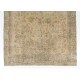 Vintage Handmade Turkish Oushak Rug. Floor Covering