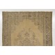 Mid-Century Hand-Knotted Turkish Area Rug. Vintage Oushak Carpet in Soft Colors. Very Good Condition Mid-Century Hand-Knotted Turkish Area Rug. Vintage Oushak Carpet in Soft Colors. Very Good Condition