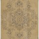 Mid-Century Hand-Knotted Turkish Area Rug. Vintage Oushak Carpet in Soft Colors. Very Good Condition Mid-Century Hand-Knotted Turkish Area Rug. Vintage Oushak Carpet in Soft Colors. Very Good Condition