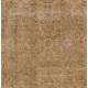 Exquisite Vintage Floral Design Anatolian Rug in Soft Colors Exquisite Vintage Floral Design Anatolian Rug in Soft Colors