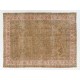 Exquisite Vintage Floral Design Anatolian Rug in Soft Colors Exquisite Vintage Floral Design Anatolian Rug in Soft Colors