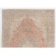 Fine Unique Handmade Anatolian Wool Area Rug in Muted Colors