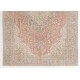 Fine Unique Handmade Anatolian Wool Area Rug in Muted Colors