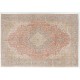 Fine Unique Handmade Anatolian Wool Area Rug in Muted Colors