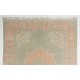 Vintage Handmade Oushak Rug, 100% Wool, Natural Dyes
