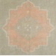 Vintage Handmade Oushak Rug, 100% Wool, Natural Dyes