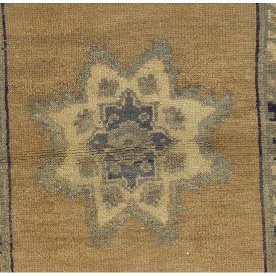 Vintage Handmade Turkish Village Accent Rug (Cushion or Seat Cover, Doormat)