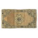 Vintage Handmade Turkish Village Accent Rug (Cushion or Seat Cover, Doormat)