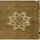 Vintage Handmade Turkish Village Accent Rug (Cushion or Seat Cover, Doormat)