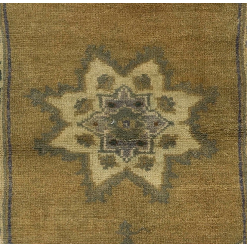 Vintage Handmade Turkish Village Accent Rug (Cushion or Seat Cover, Doormat)