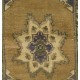 Vintage Turkish Oushak Small Area Rug in Muted Pastel Tones. Handknotted Door Mat, Seat Cover