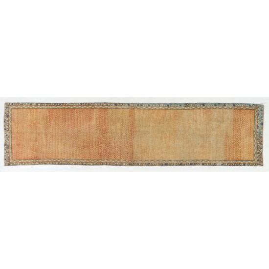 Handmade Vintage Central Anatolian Runner Rug. Great for Modern Home & Office Handmade Vintage Central Anatolian Runner Rug. Great for Modern Home & Office