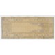 Faded Vintage Handmade Turkish Prayer Rug in Neutral Colors