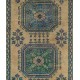 Vintage Handmade Turkish Wool Runner Rug for Hallway or Entryway Decor