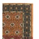 Mid-Century Handmade Central Anatolian Area Rug with Geometric Design. Vintage Wool Carpet