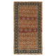 Mid-Century Handmade Central Anatolian Area Rug with Geometric Design. Vintage Wool Carpet